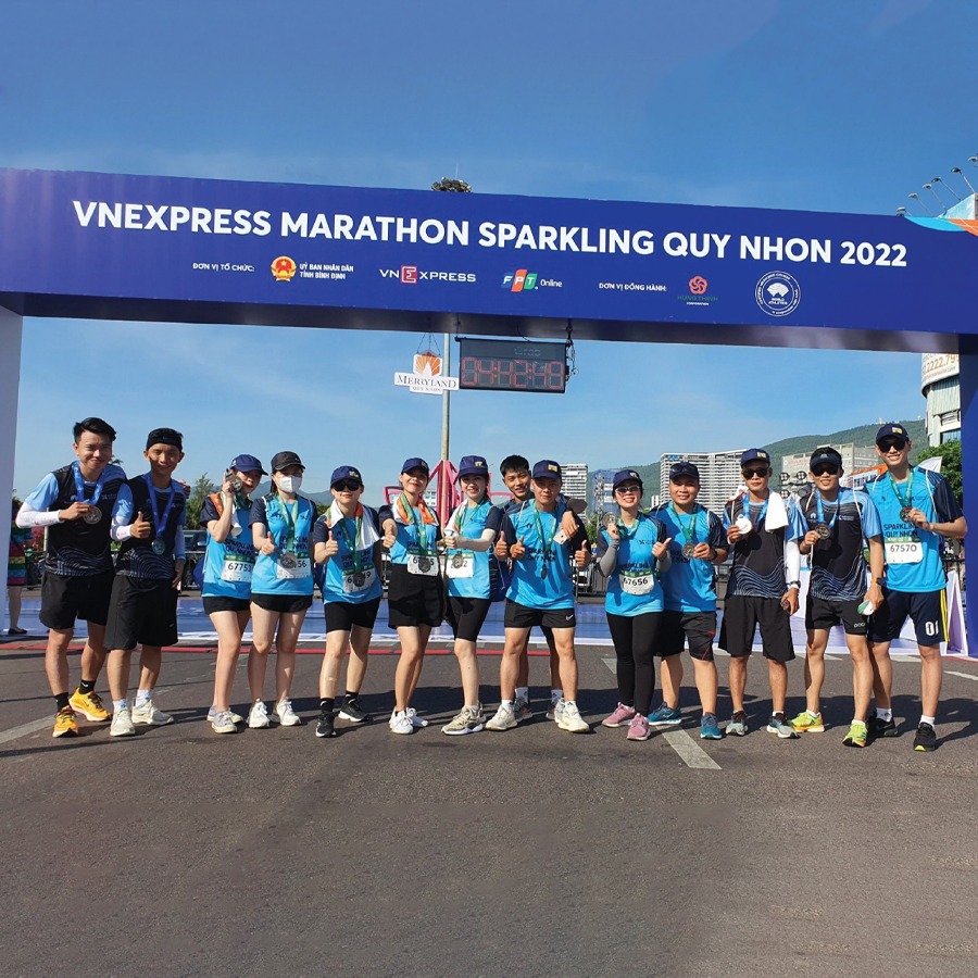 nhân sự SBS tham gia giải chạy