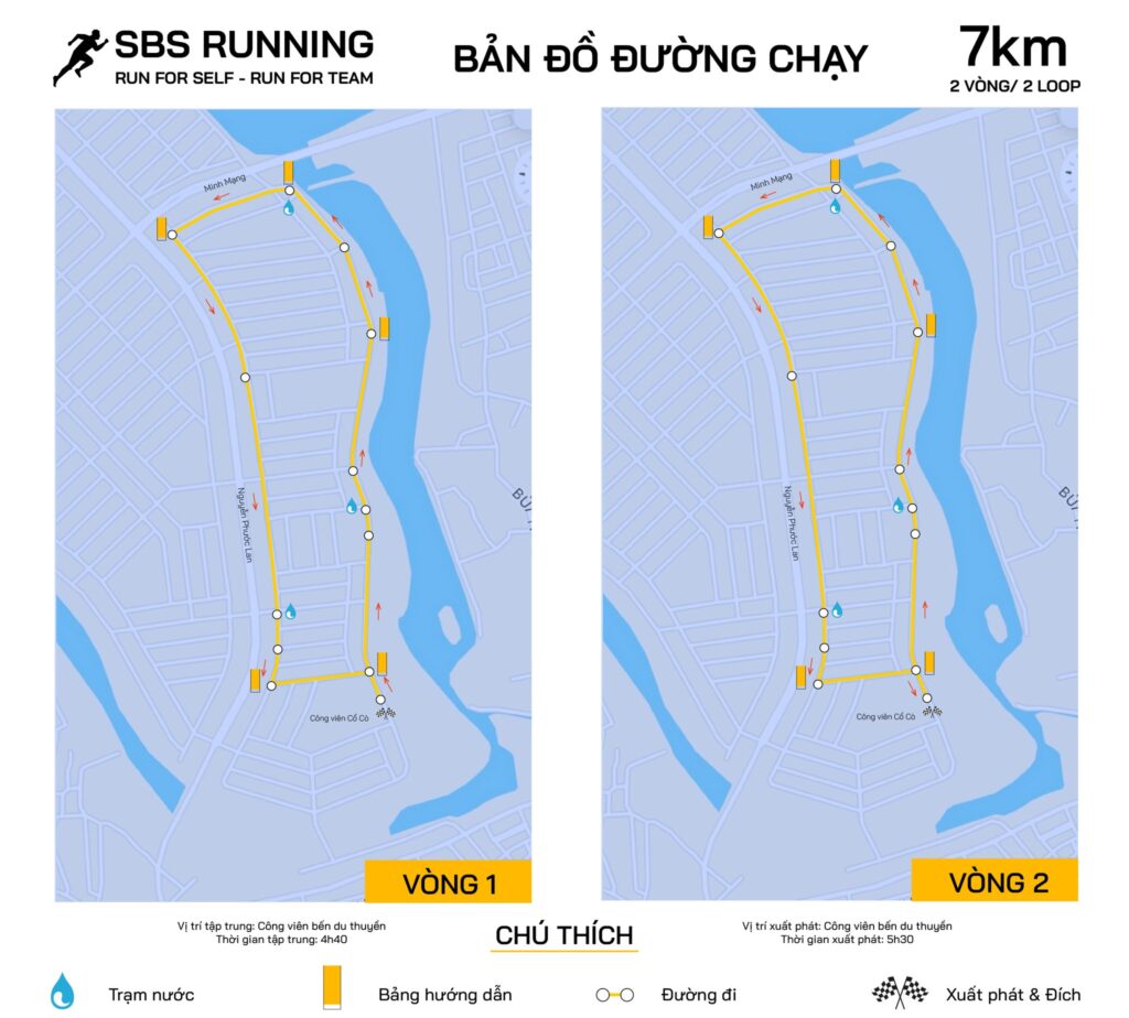 lộ trình chạy sbs 