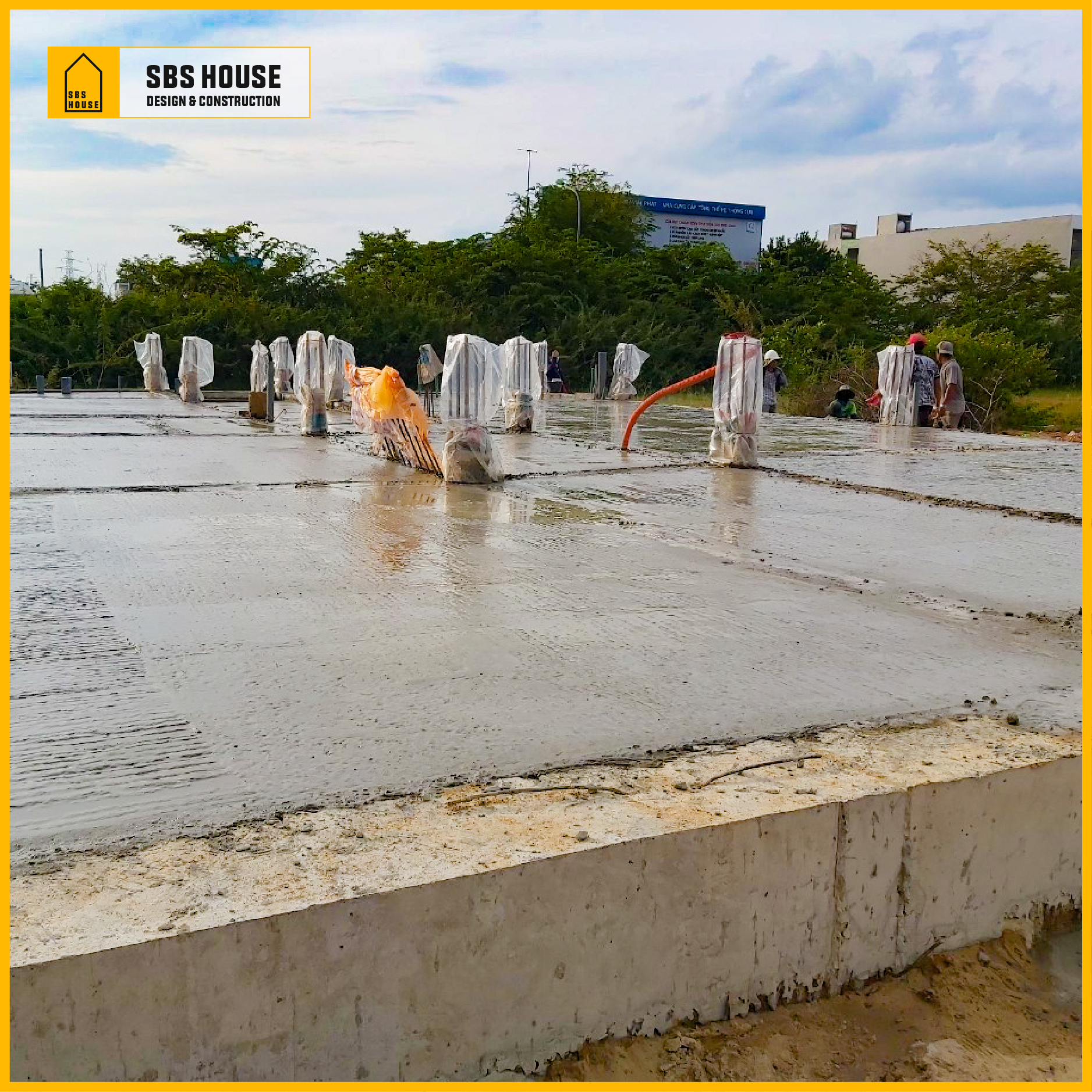 bê tông lót nền