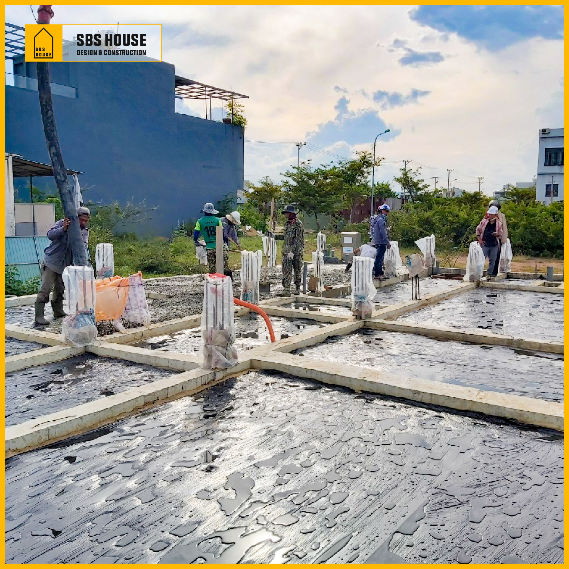 bê tông lót nền