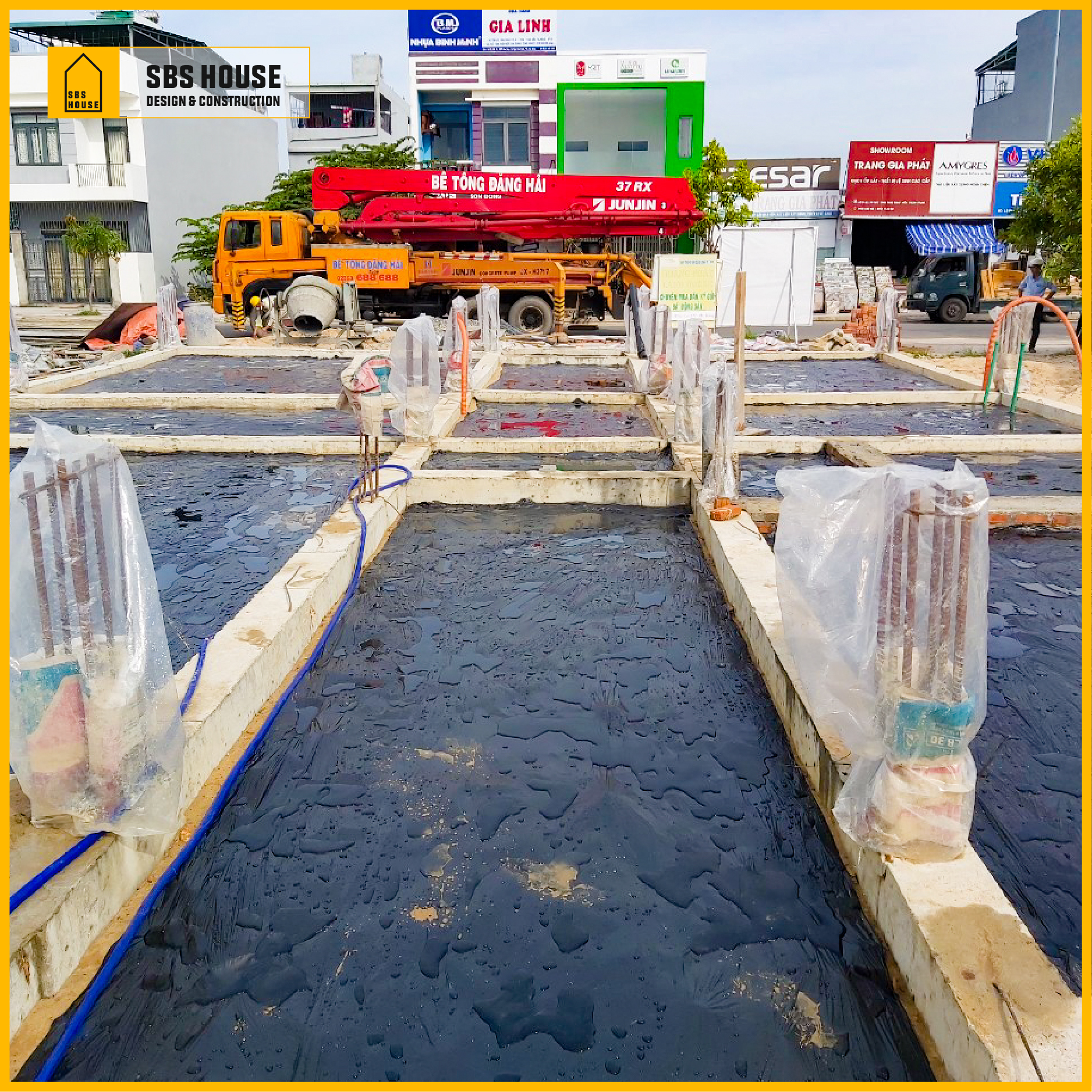 bê tông lót nền