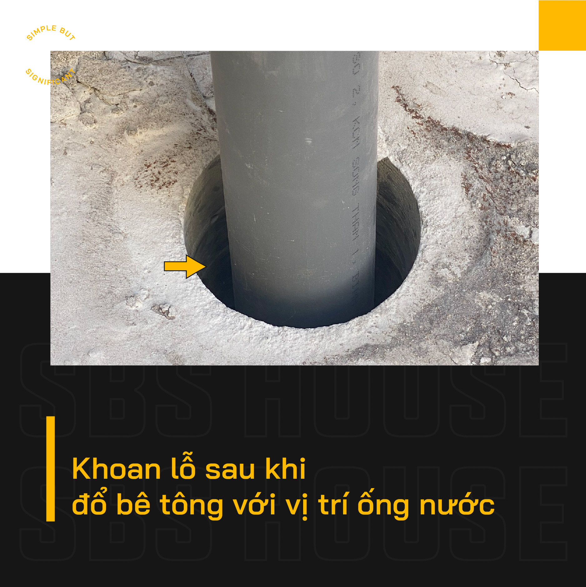 Công tác chống thấm SBS HOUSE chia sẻ