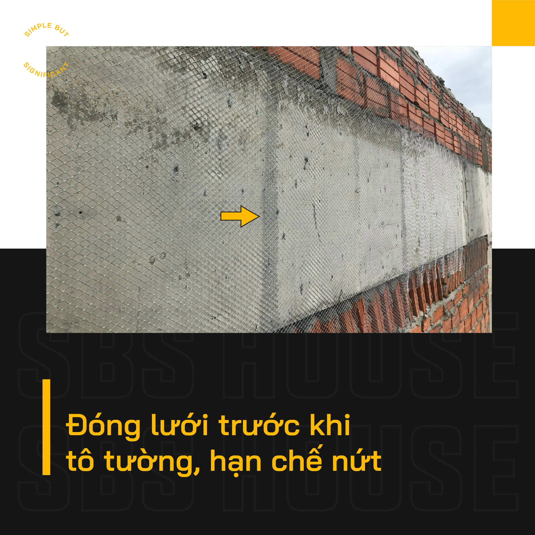 Công tác chống thấm SBS HOUSE chia sẻ