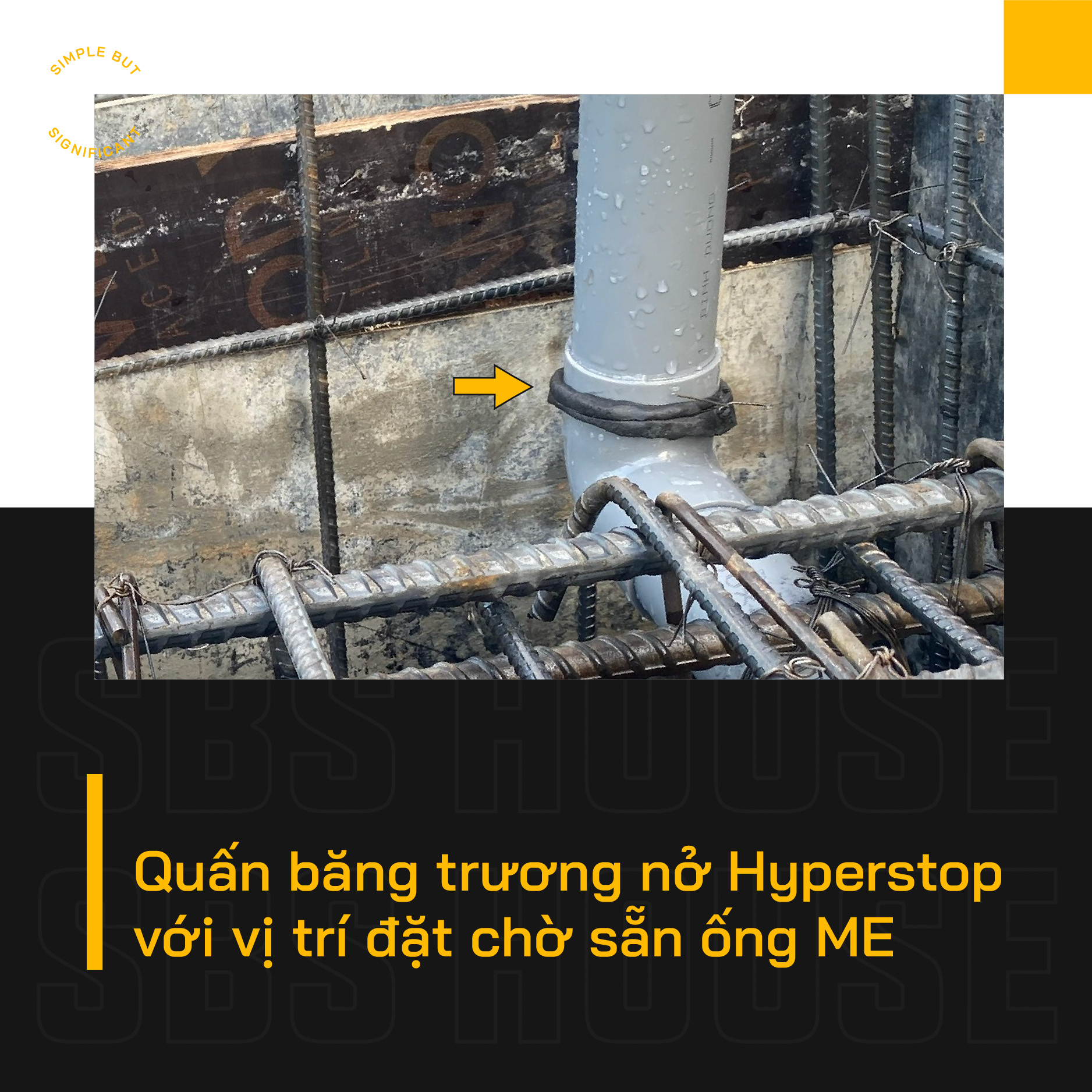 Công tác chống thấm SBS HOUSE chia sẻ