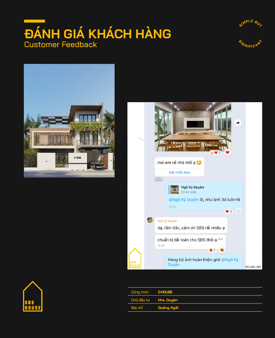 Phản hồi của khách hàng Ngô Kỳ Duyên - Quảng Ngãi