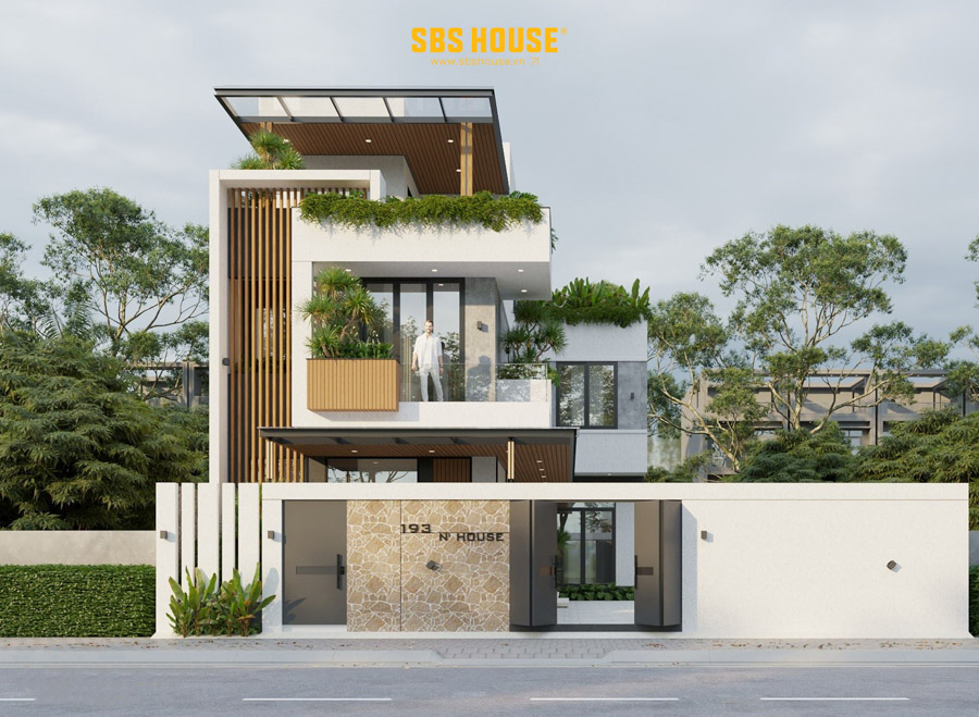 Hình ảnh thiết kế công trình N's House