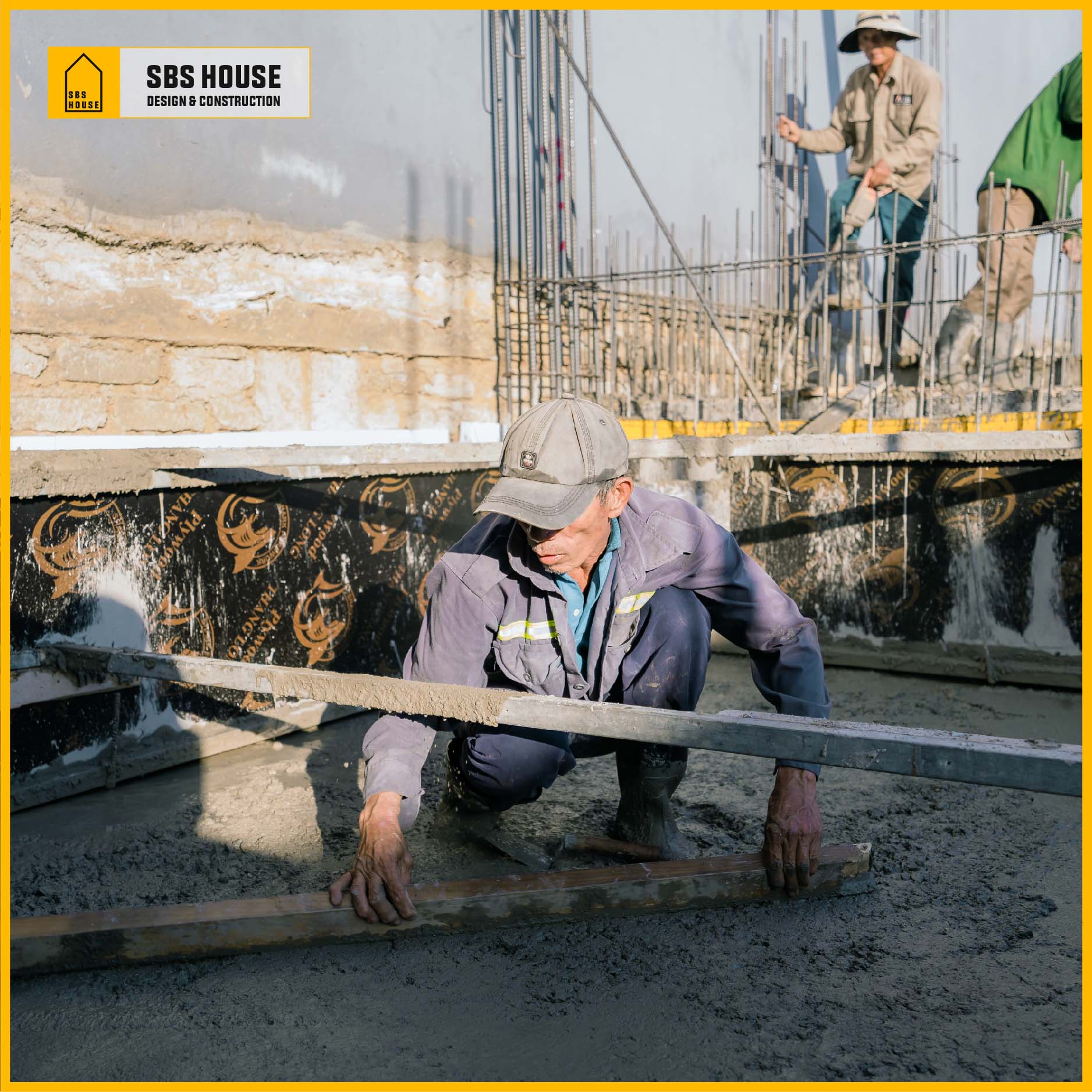 Những điểm khác biệt về việc đổ bê tông tại SBS HOUSE