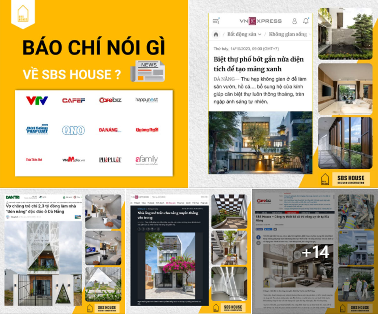 Những trang báo nói về SBS HOUSE