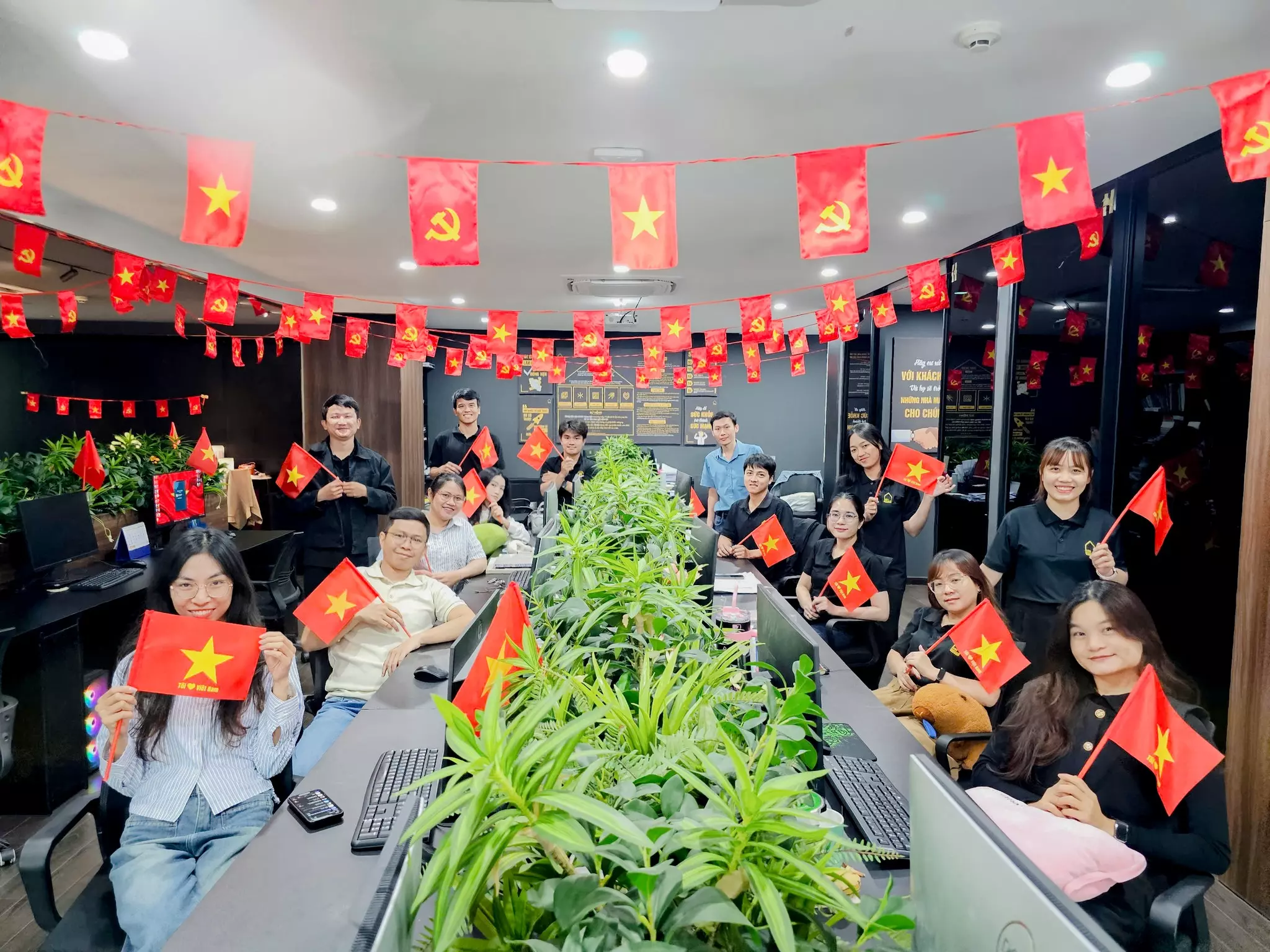 Bộ phận thiết kế tại chinh nhánh HCM