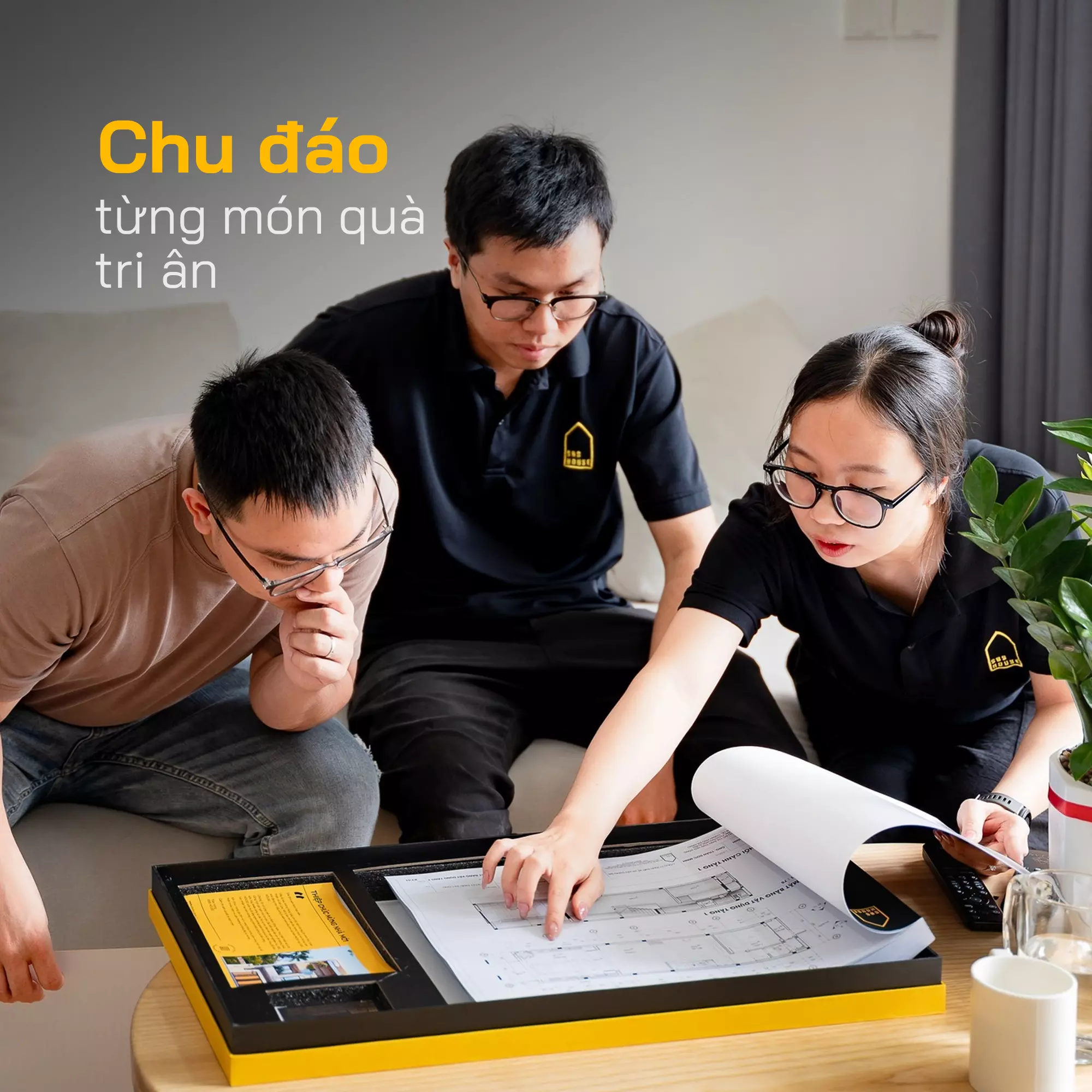Sự chu đáo trong từng món quà tri ân mà khách hàng đã tin tưởng và lựa chọn SBS kiến tạo tổ ấm 