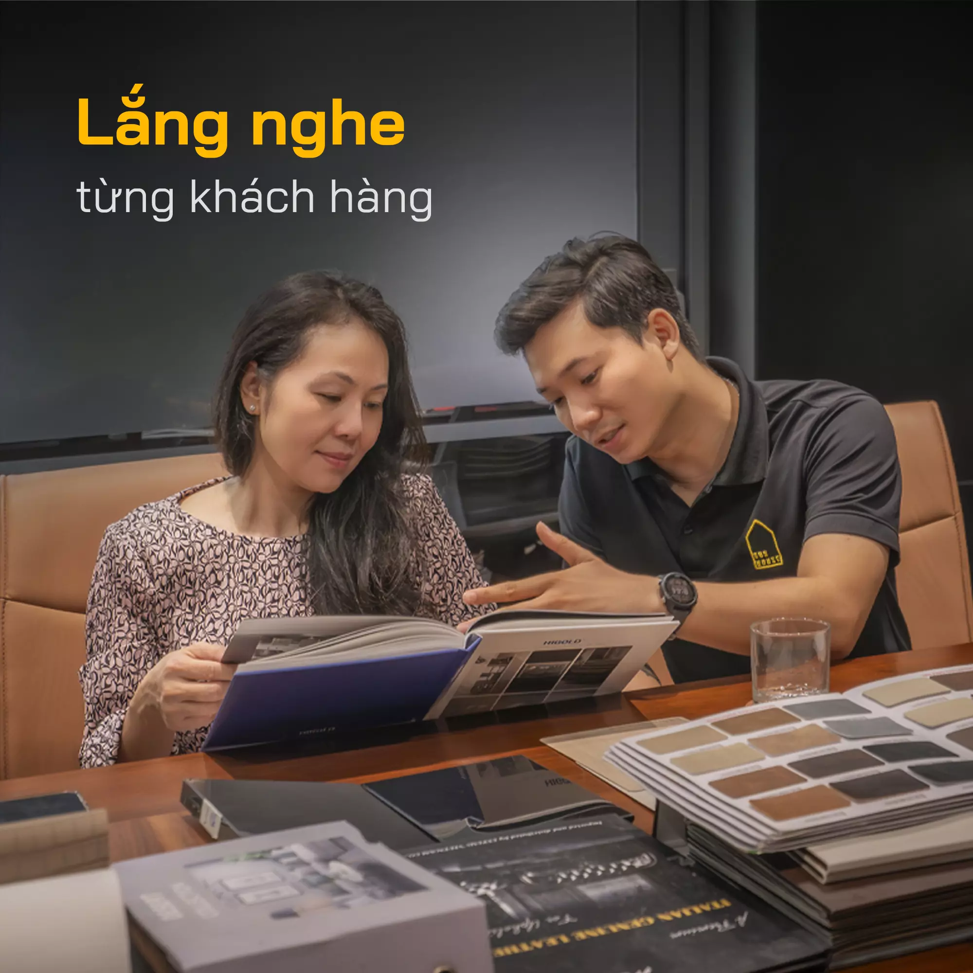 SBS bắt đầu từ những lắng nghe để thấu hiểu mong muốn, ước mơ của gia chủ về ngôi nhà của mình 