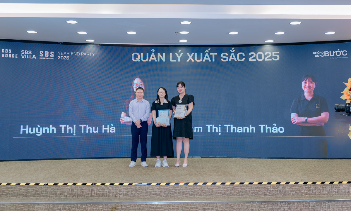 Ghi nhận những quản lý xuất sắc của SBS trong năm 2025 vừa qua