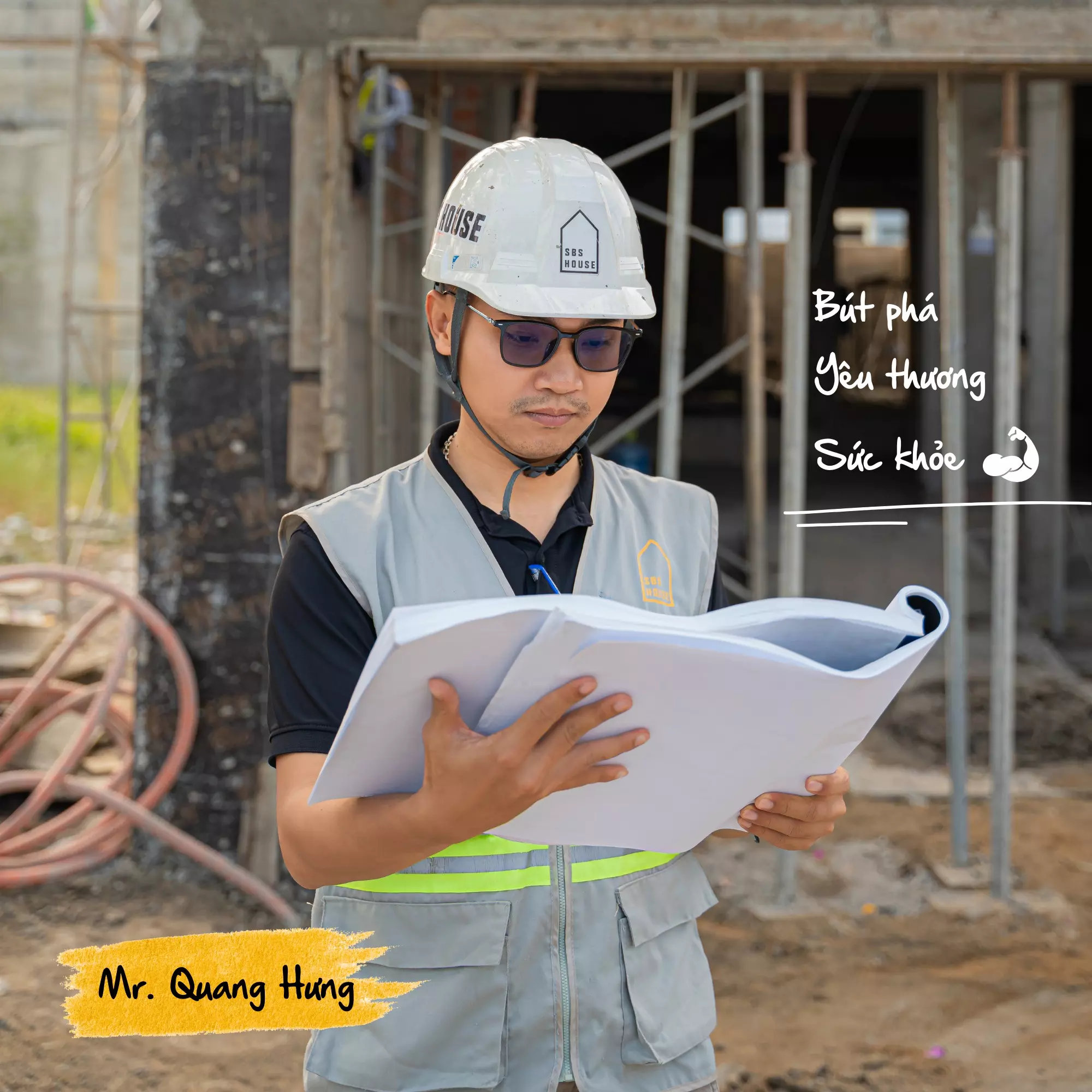Quang Hưng phòng Thi công với từ khóa Bứt phá, Yêu thương và Sức khỏe