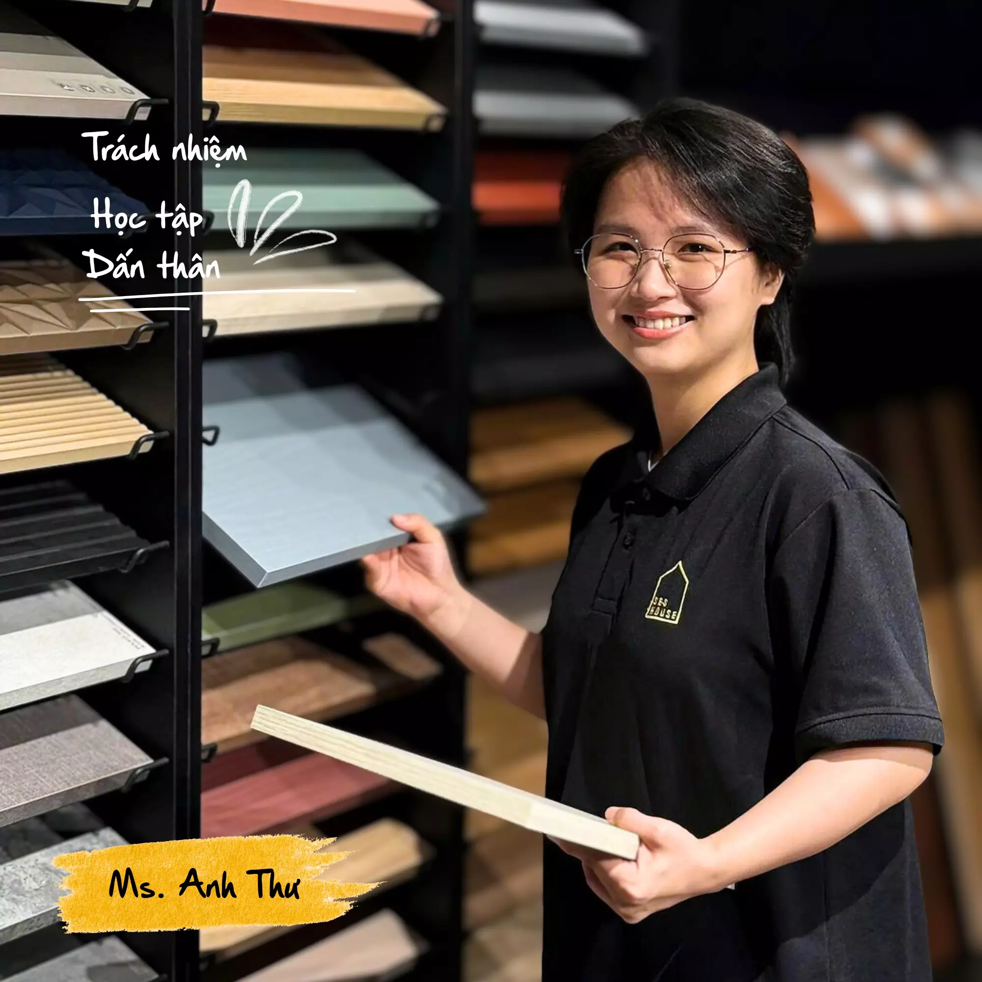 Anh Thư lựa chọn cho mình 3 từ khóa: Trách nhiệm, học tập và dấn thân