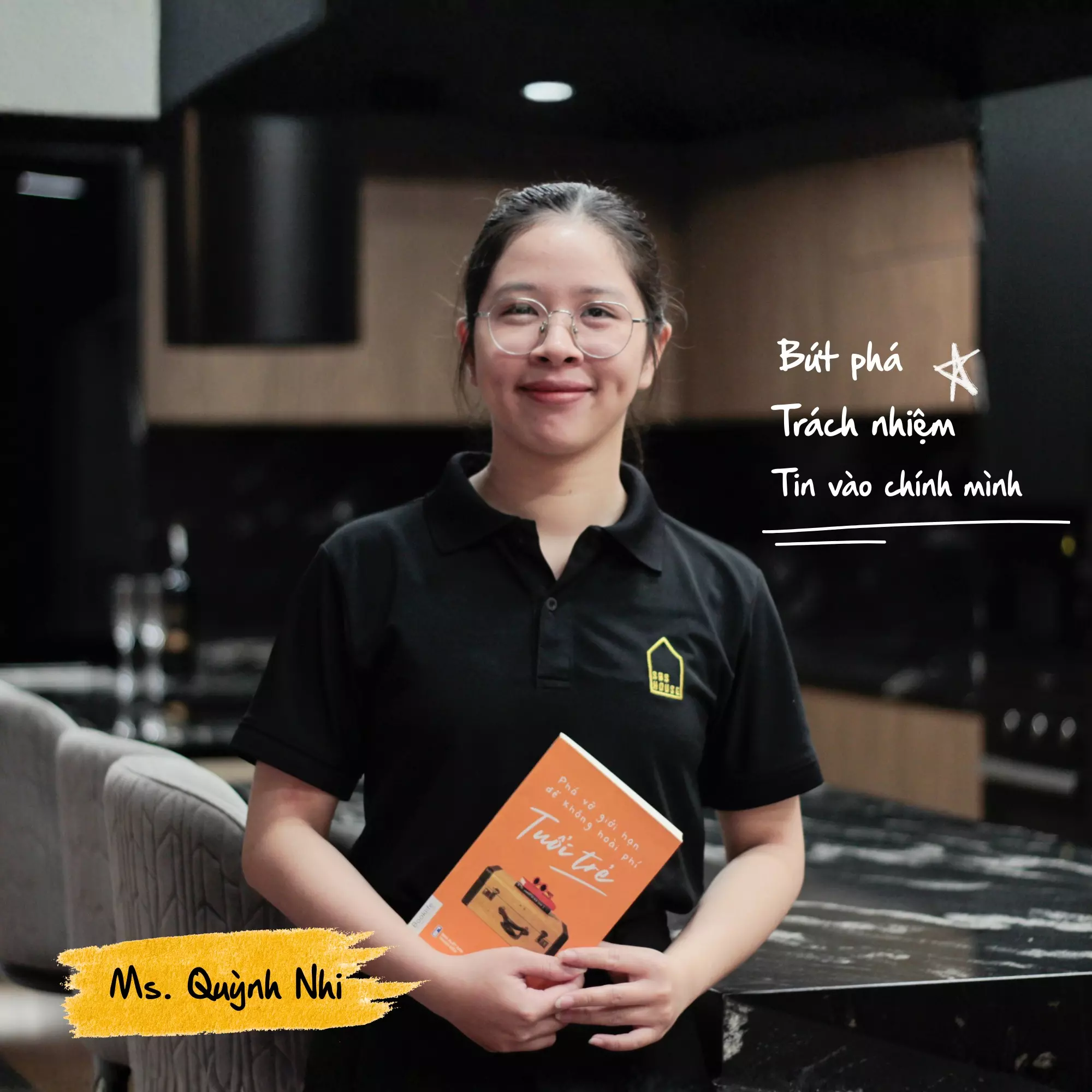 Quỳnh Nhi lựa chọn Bứt phá, Trách nhiệm và Tin vào chính mình là những key word sẽ đồng hành trên hanh trình 2026