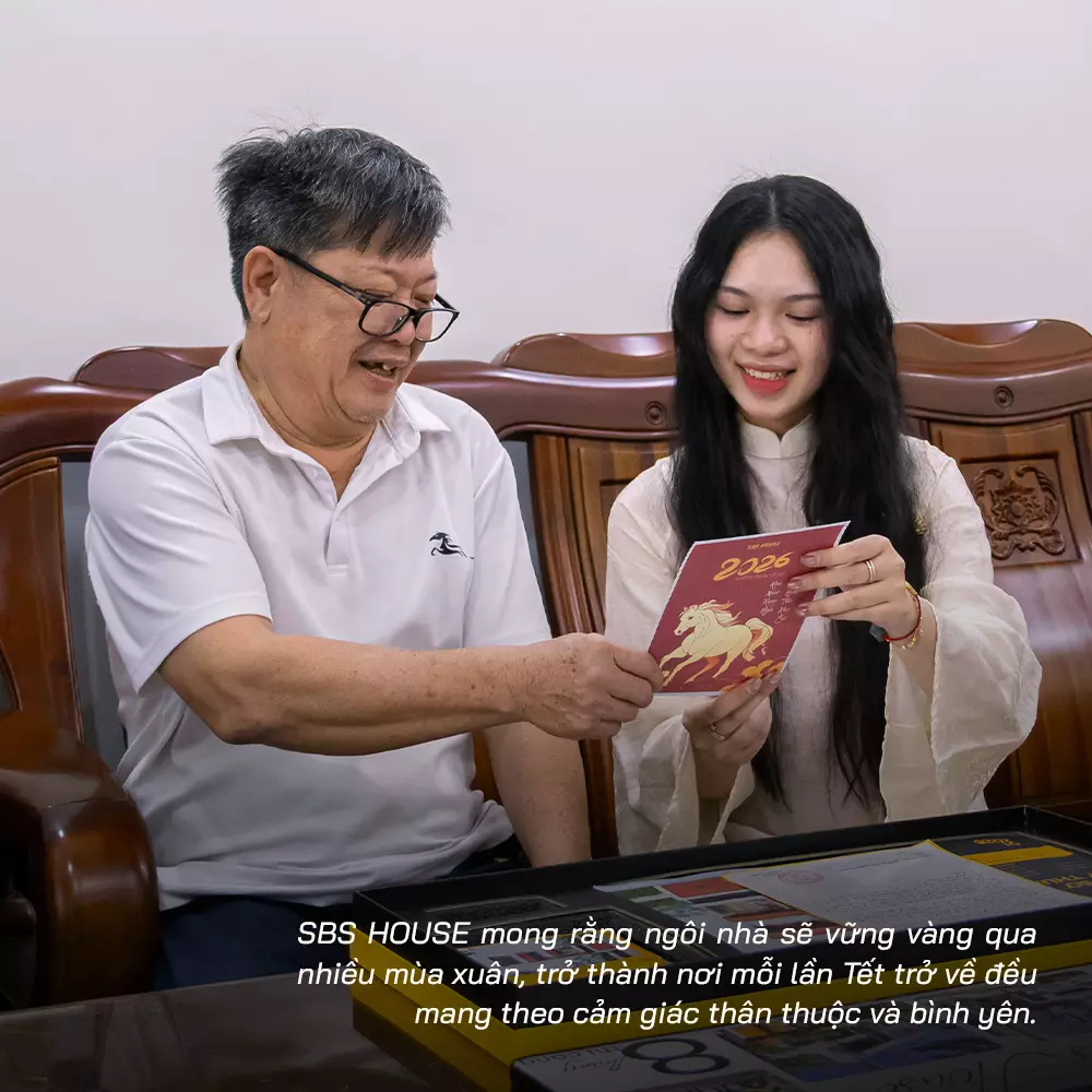 Tổ ấm mới không chỉ trọn vẹn trong mùa Tết đầu tiên mà còn bền vững qua năm tháng, chứng kiến mọi khoảnh khắc sum vầy của gia đình.