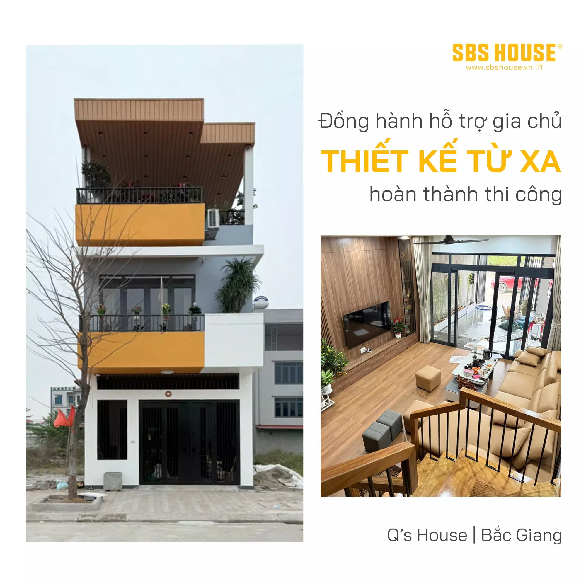 SBS HOUSE đồng hành cùng gia chủ tại Bắc Giang
