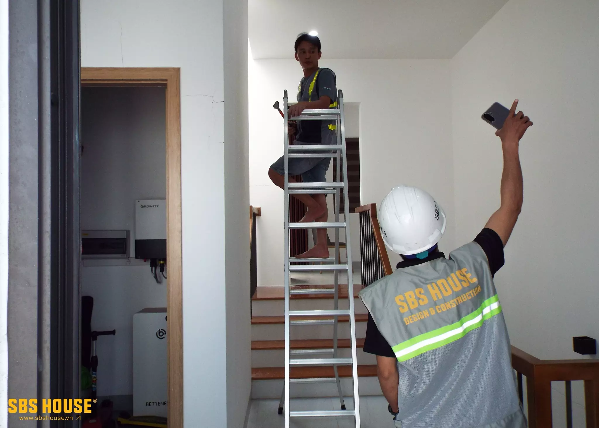 đội ngũ SBS HOUSE đã hoàn thành đợt bảo trì định kỳ tại công trình H’s House