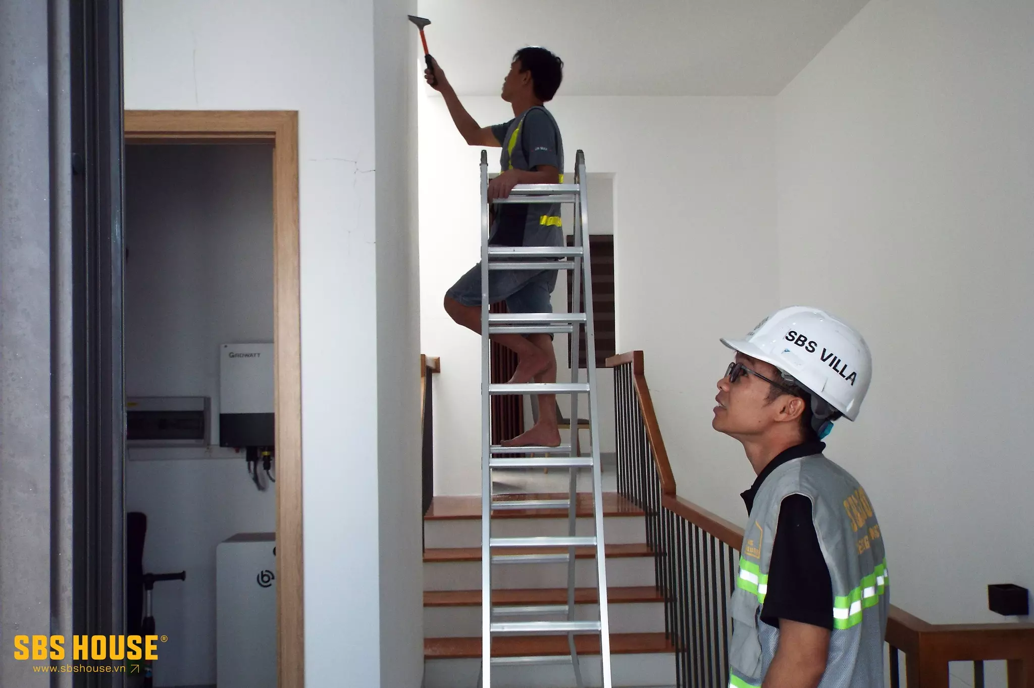 đội ngũ SBS HOUSE đã hoàn thành đợt bảo trì định kỳ tại công trình H’s House