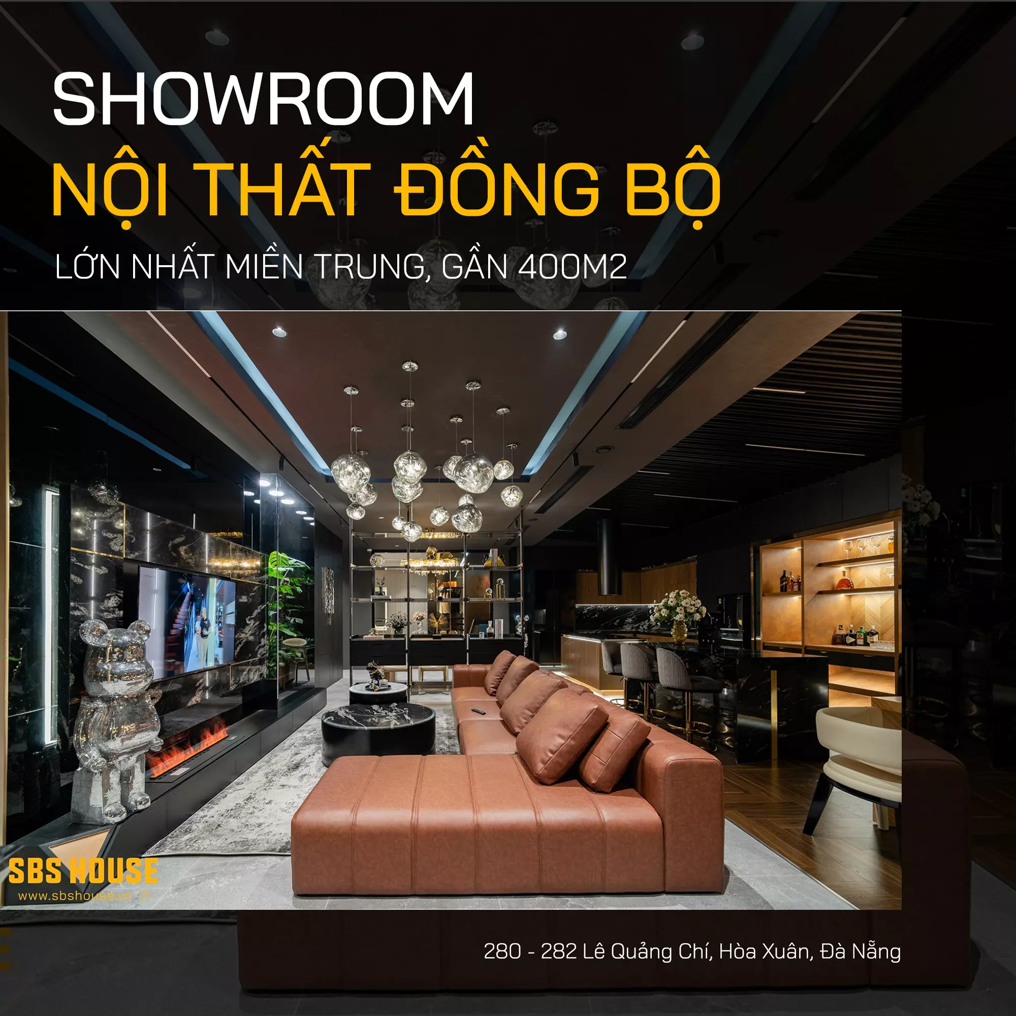 Showroom nội thất trải nghiệm lớn nhất miền Trung