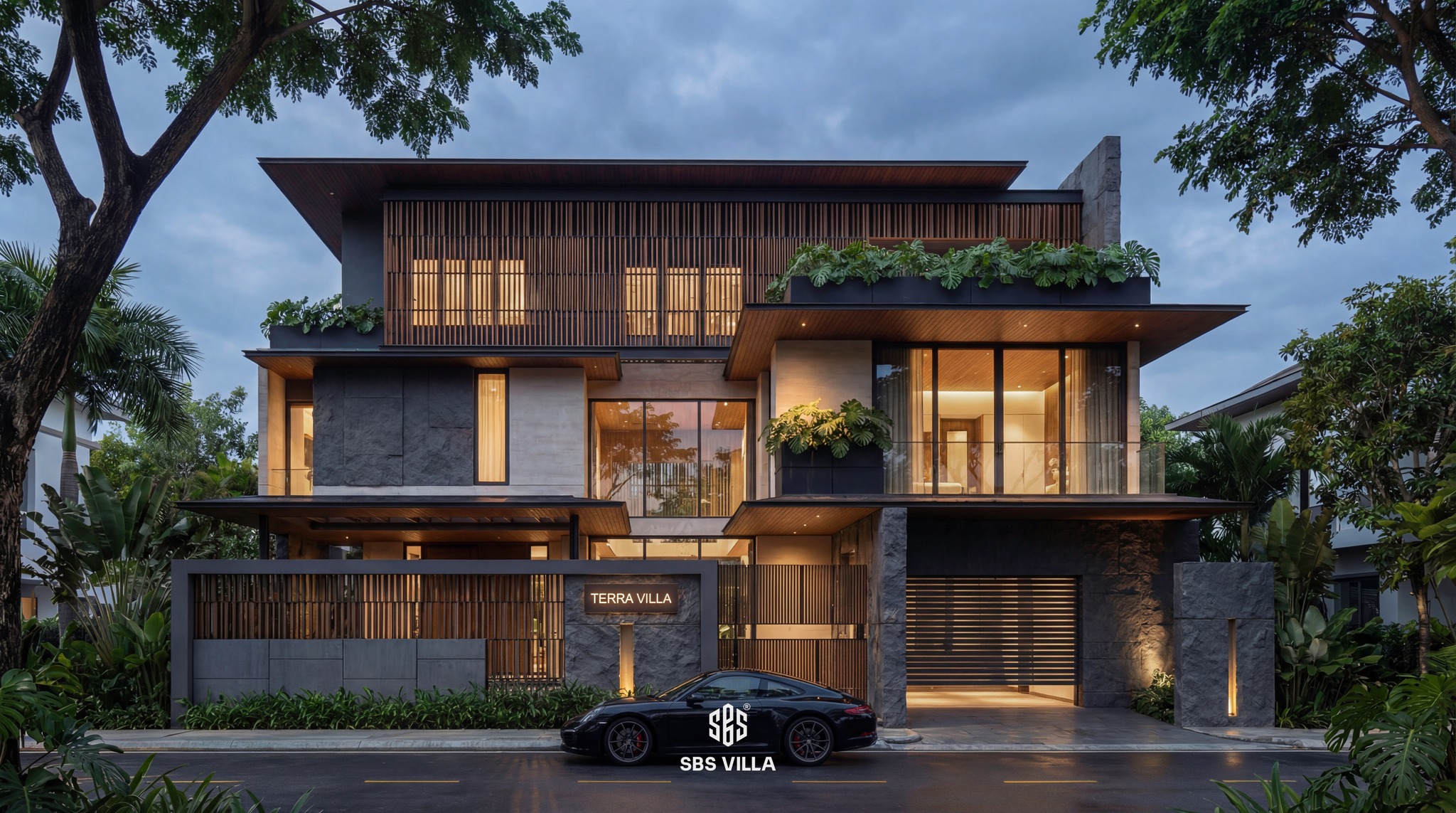 SBS House - Kiến trúc sang trọng