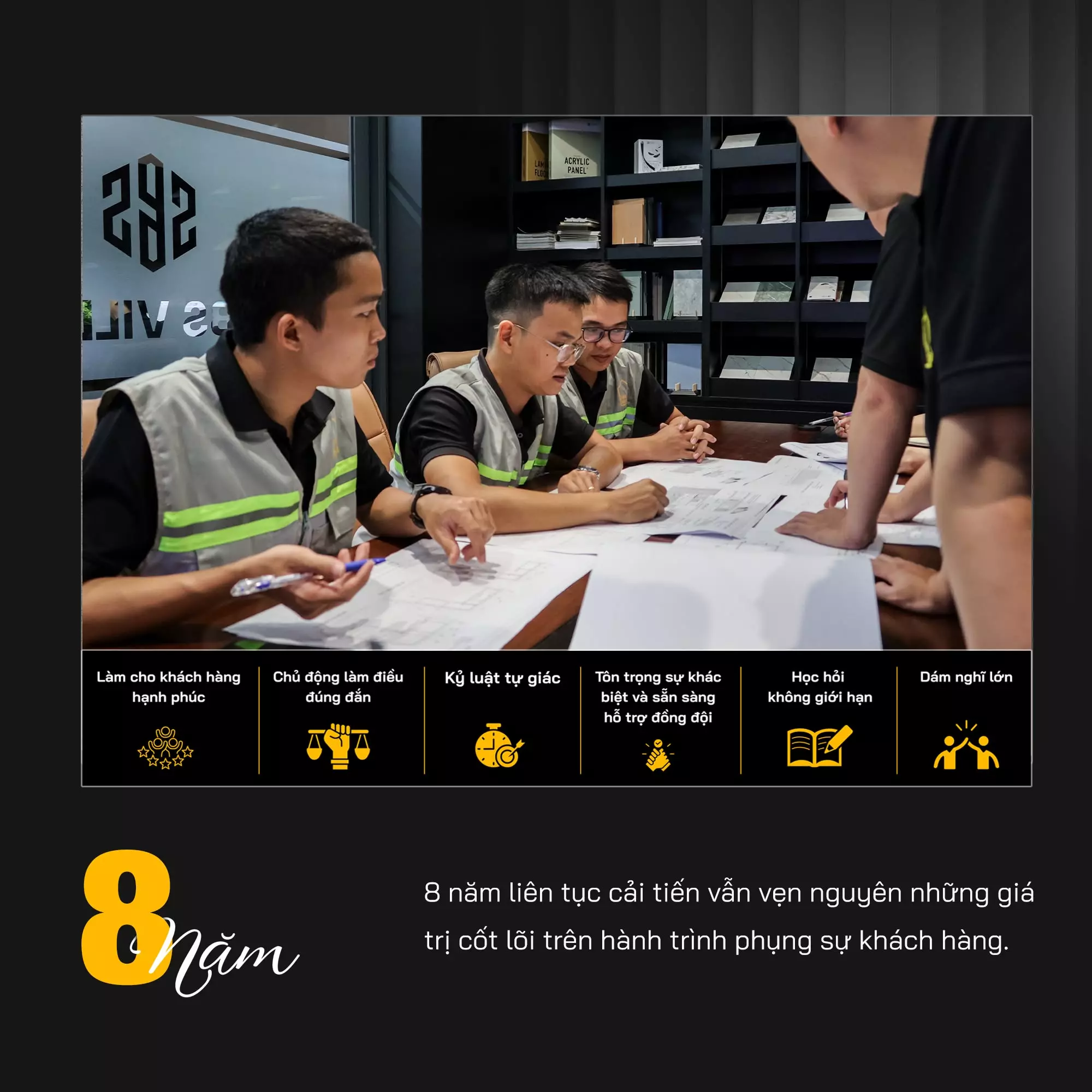 8 năm liên tục cải tiến vẫn vẹn nguyên những giá trị cốt lõi